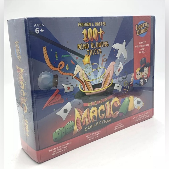 MEGA MAGIC COLLECTION Learn and Climb Perform & Master 100+ Mind Blowing Tricks - Picture 8 of 8